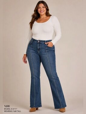 Cato Dark Blue Contour Fit Jeans